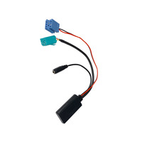 Pour la mise à niveau du lecteur CD Renault avec pour le module Bluetooth Modification de voiture AUX stéréo mains libres avec microphone pour votre
