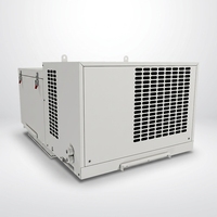 Équipement de chambre froide commerciale, unité de condensation monobloc haute température 2,5 CV 4570 W à montage sur toit, moteur à dégivrage à gaz chaud 208-230 V