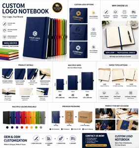 Taccuino Diario di Alta Qualità in Similpelle PU con Copertina Rigida A5 A6, <span class=keywords><strong>Quaderno</strong></span> per Ufficio a Righe con Stampa Personalizzata e Logo - Product Image 6