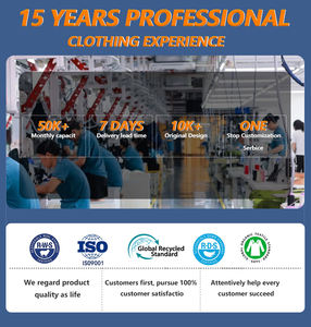 Streetwear personnalisé 500gsm vintage sweat à capuche en coton zippé gaufré surdimensionné lavé à l'acide pour hommes - Product Image 6