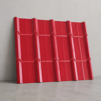Tôle d'acier prélaquée PPGI, norme ASTM, haute résistance, résistante aux intempéries, plaque de toiture en métal ondulé, durable, revêtement couleur