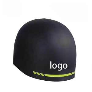 Gorros de Natación de Silicona Suave Premium 3D con Diseño de Cúpula para Entrenamiento <span class=keywords><strong>Profesional</strong></span>, Competición y Reducción de Arrastre - Product Image 1