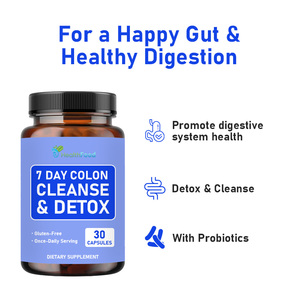 Capsules de soutien digestif à base de feuilles de séné pour la santé intestinale et la gestion du poids – Nettoyage et détoxification du côlon en 7 jours – Haute qualité - Product Image 6