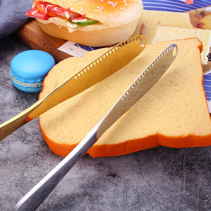 430 stainless steel cream <b>knife</b>, butter spatula, grease scraper, cheese <b>bread</b> jam butter <b>knife</b> - Product Image 3