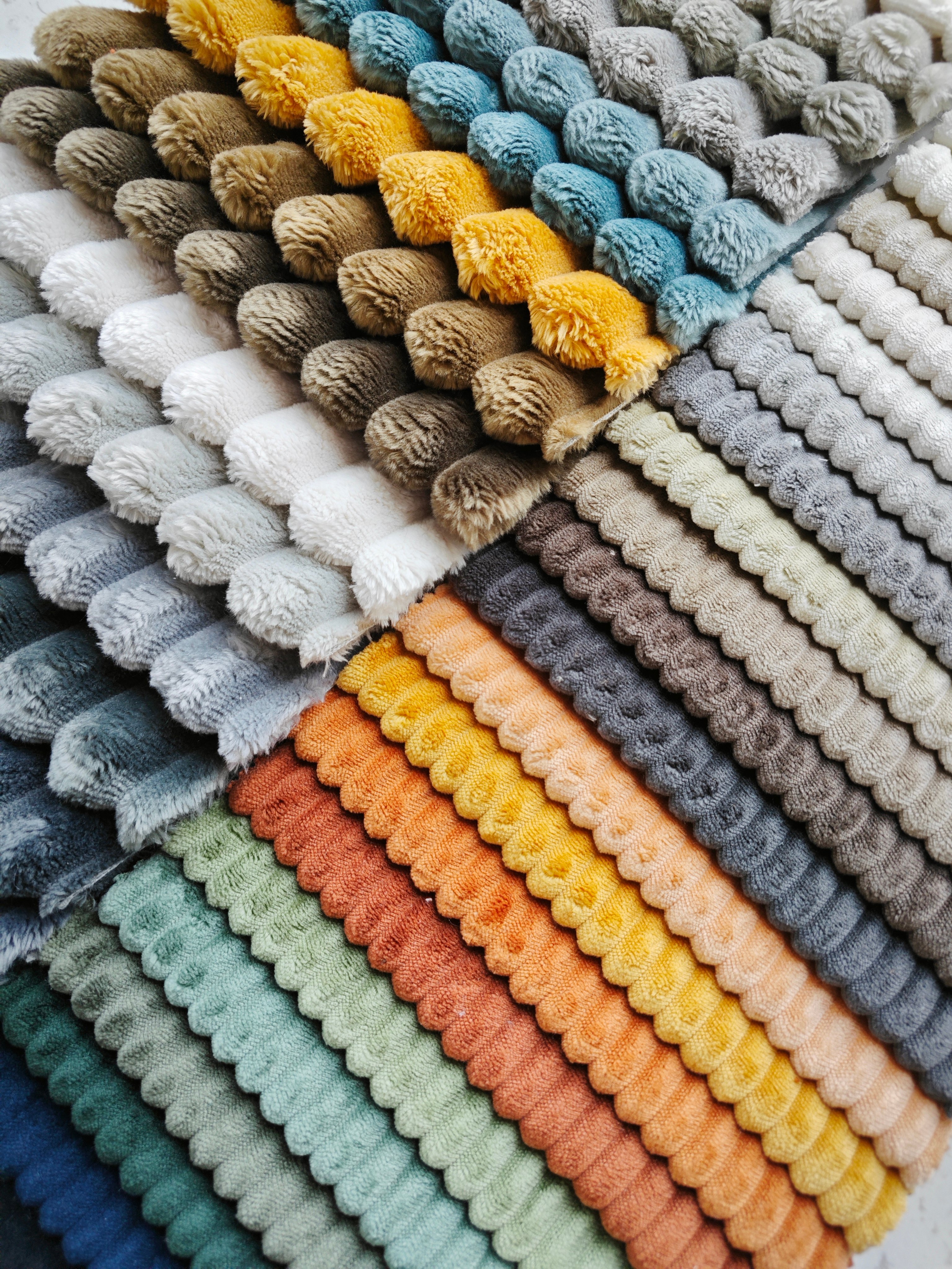 Select color per fabric sample