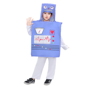Disfraz de Astronauta Robot para Niños de Halloween, Unisex, de Poliéster, para Actuaciones en Jardín de Niños - Product Image 6