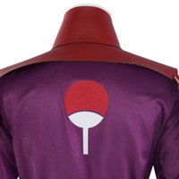 Disfraz de Cosplay de Anime Ninja Uchiha Madara, Conjunto Completo de Fibra de Poliéster para Adultos