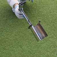 Trasplantadora Manual Compacta de Hierro para Plantación Precisa en Jardín y Campo