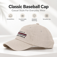 Topi Baseball Wanita 6 Panel Model Flat Brim Bahan Twill Logo Patch Kustom, Bernapas, Pelindung Sinar Matahari, Cocok untuk Golf, Gaya Hidup, dan Pesta Lajang