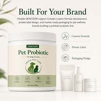 Lucpets ODM OEM Complément hyperprotéiné à haute teneur en fibres, EPA DHA haute puissance pour chiens, absorption rapide, soutien immunitaire et santé