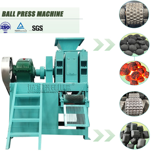 Believe <b>Large</b> Capacity AC Motor <b>BBQ</b> Charcoal Coal Briquetting Machine Process Mineral Powder into Spherical Heart Shape Custom - Product Image 1