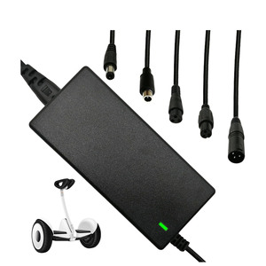 Nouvel adaptateur secteur coloré TY-260313, AC 100-240V, noir, DC 42V 2A, accessoires pour trottinette électrique, prise US/EU/UK pour 24-36V - Product Image 1