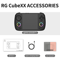 Console de Jeu Portable ANBERNIC Rétro RG CubeXX avec Écran IPS de 4.0 Pouces, 64 Go, Système Linux et Wi-Fi