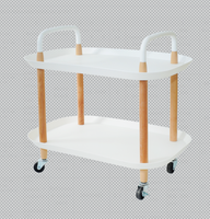 Chariot de rangement latéral multi-niveaux économique pour bateaux