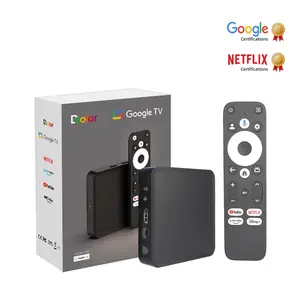 2025 QUNSHI Dcolor GD2 <span class=keywords><strong>TV</strong></span> Box Certificato <span class=keywords><strong>Google</strong></span> 2GB 32GB S905y4 Android 12 GTV con <span class=keywords><strong>Telecomando</strong></span> Vocale Wifi BT - Product Image 4