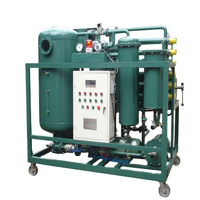 Machines avec la technologie de séparation sous vide pour la filtration d'huile dans les industries électriques et chimiques