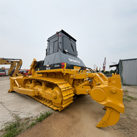 Excavatrice sur chenilles haute performance et stable SHANTUI SD22 pour les tâches de levage lourd et de manutention de matériaux dans les grands cours d'industrie