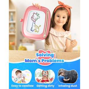 Papan Gambar Magnetik PP Mainan Edukasi Anak untuk Usia 2-6 Tahun Unisex Papan Coret-Coret Balita - Product Image 5