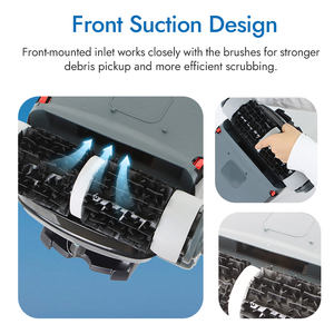 Robot Aspirador <span class=keywords><strong>de</strong></span> Piscinas <span class=keywords><strong>para</strong></span> Piscinas con Revestimiento <span class=keywords><strong>de</strong></span> Mosaico, Robot Limpiador <span class=keywords><strong>de</strong></span> Piscinas <span class=keywords><strong>de</strong></span> Acero Automático <span class=keywords><strong>para</strong></span> Piscinas Públicas, Parques Acuáticos, Resorts y Villas - Product Image 2