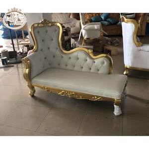 웨딩 소파 나무 조각 백조 왕좌 리셉션 웨딩 소파 의자 - Product Image 2