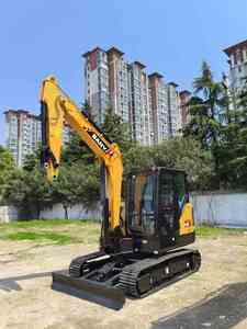 Used SANY SY60C 6 TON Crawler Excavator with Bucket CE Certified Core Bearing Components-Machinery for Sale in China - Product Image 5
