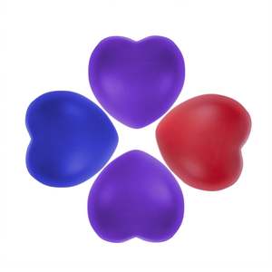 Pelota antiestrés en forma de corazón de espuma PU de alta calidad, juguete Unisex con logotipo personalizado impreso, antiestrés para promoción - Product Image 5