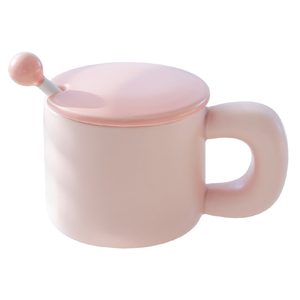 Taza de Cerámica Simple de Alta Estética, 380 ml, para Fiestas, Estilo Instagram para Chicas, Diseño Moderno, Taza para Beber en Casa u Oficina - Product Image 4