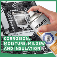 Spray de revêtement conforme à trois fonctions, laque isolante protectrice pour circuits imprimés et électronique