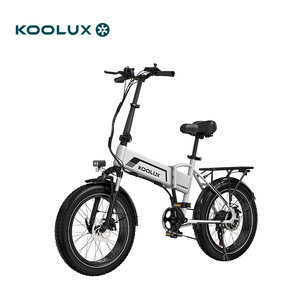 Bicicleta Eléctrica Plegable KOOLUX BK10S EN STOCK EN LA UE, Batería de Litio de 250W, Motor en la Rueda Trasera para Fatbike BK10S, Potente, de Doble Velocidad y Todoterreno - Product Image 3