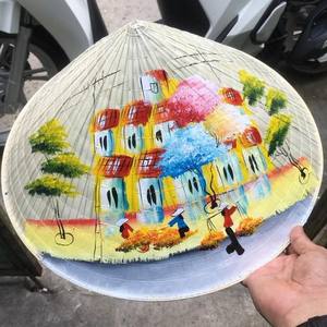 Chapeau conique vietnamien - Chapeau traditionnel en bambou, cadeau spécial - Product Image 6