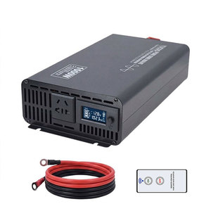 Convertisseur de puissance hors réseau à onde sinusoïdale pure haute efficacité DC vers AC <span class=keywords><strong>12V</strong></span> 24V 48V vers <span class=keywords><strong>220V</strong></span> 230V 110V 120V 1000W 1500W 2000W - Product Image 1