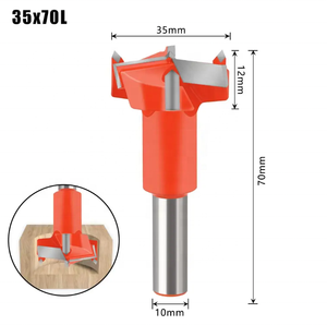 Manufacturer Head Industrial Hinge Boring <strong>Bits</strong> 25x70mm for 10mm Shank Holes Woodworking <strong>Tool</strong> Drilling <strong>Machine</strong> <strong>Router</strong> Drill <strong>Bit</strong> - Product Image 4
