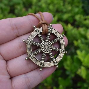 วงล้อแห่งชีวิต<span class=keywords><strong>พระ</strong></span>พุทธรูปสังสารวัฏ<span class=keywords><strong>พระ</strong></span>เครื่องเครื่องรางพระพุทธจี้โลหะผสมรูปผีเสื้อเครื่องประดับทางศาสนาธรรมะ - Product Image 2