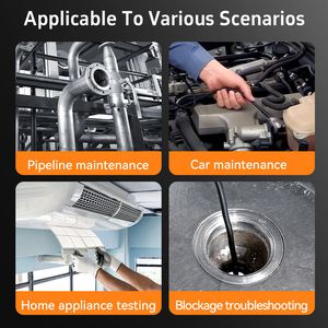 <span class=keywords><strong>Camera</strong></span> nội soi 4,3 inch Ống kính 3,9mm/6mm/8mm HD 1920*1080P 200W có đèn LED chiếu sáng để sửa chữa ô tô Kiểm tra hệ thống nước - Product Image 4