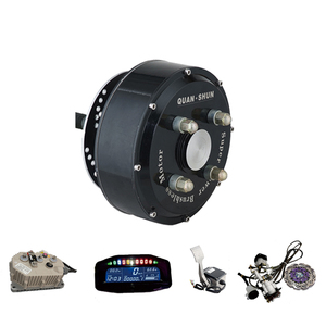 Moteur de moyeu de roue de voiture électrique QS205 1500W 12 pouces 50H V3 avec capteur Hall - Product Image 3