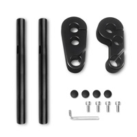 Rehausseurs de guidon noirs élégants pour Can-Am Spyder RS RS-S GS 2008-2012, rehausseurs de guidon en aluminium, accessoires ATV