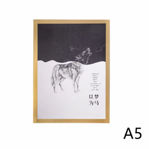 Porte-affiche magnétique durable PVC étanche Affichage clair A5 Support d'affichage auto-adhésif - Product Image 4