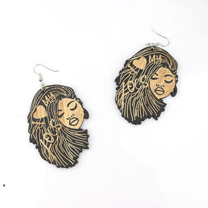 Moda I <span class=keywords><strong>Love</strong></span> My Locs Pendientes - Product Image 5