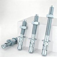 Elektroverzinkter Kohlenstoffstahl-Keilanker Hochbelastbarer Betonwand-Expansionsbefestiger für Bauhardware