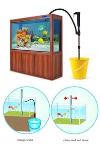 Luxe Elektrische <span class=keywords><strong>Aquarium</strong></span> Stofzuiger Uitschuifbare Zandgrindreiniger Waterwisselaar Voor <span class=keywords><strong>Aquarium</strong></span> - Product Image 5