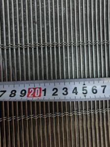 Kim loại trang trí lưới 304 thép không gỉ dệt lưới khách sạn Rèm tường trang trí kim loại rèm - Product Image 3