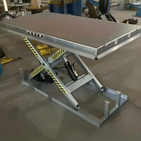 Plate-forme élévatrice CE pour usine alimentaire 304 (qualité alimentaire) Table élévatrice à ciseaux hydraulique en acier inoxydable