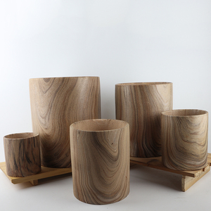 Cylinder <span class=keywords><strong>mate</strong></span> moder al aire libre balcón decorativo patio casa jardín decoración cerámica macetas para jardinería - Product Image 2