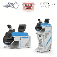 Machine de soudage laser de bureau de bonne qualité avec système de refroidissement en option pour la fabrication de bijoux et d'articles électriques