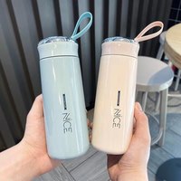 Grand magasin pas cher randonnée en plein air eau chaude froide enfants mignon cadeau nouveau beau Sport verre doublure créative bouteille d'eau Simple