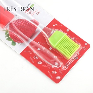 Juego de Herramientas para pasteles antiadherentes resistentes al calor, accesorios de cocina, espátula de silicona, juegos de cepillos de pastelería con <span class=keywords><strong>mango</strong></span> de plástico, OEM, venta al por mayor - Product Image 4