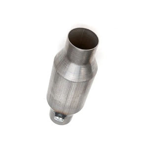 Convertisseur catalytique universel haute performance 400 <span class=keywords><strong>cpsi</strong></span> 2,5 pouces, substrat métallique poli miroir, Power Boost +15HP pour voiture tuning - Product Image 5