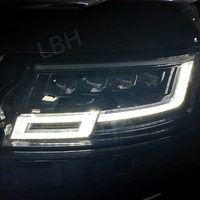 Ajustement pour 2013-2017 mises à niveau 2023 land rover range rover vogue L460 phare LED assemblage phare pare-chocs avant calandre Grill