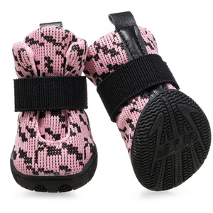 Bumopet traspirante Anti-slip Multi-colori morbidi Sole protezione zampa scarpe per animali domestici stivali per cani e gatti di piccola taglia - Product Image 6