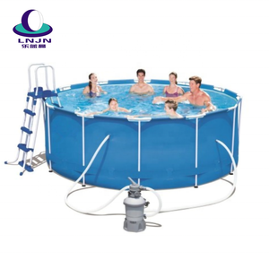 <span class=keywords><strong>Piscine</strong></span> extérieure <span class=keywords><strong>hors</strong></span> <span class=keywords><strong>sol</strong></span> personnalisée avec <span class=keywords><strong>bâche</strong></span> en PVC et cadre en acier forme <span class=keywords><strong>ronde</strong></span> rectangulaire approvisionnement direct d'usine - Product Image 3